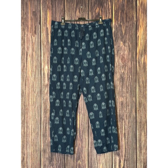 Disney Store Other - Star Wars Pajama Pants Mens 2XL Blue R2D2 Lounge Sleepwear Disney Store